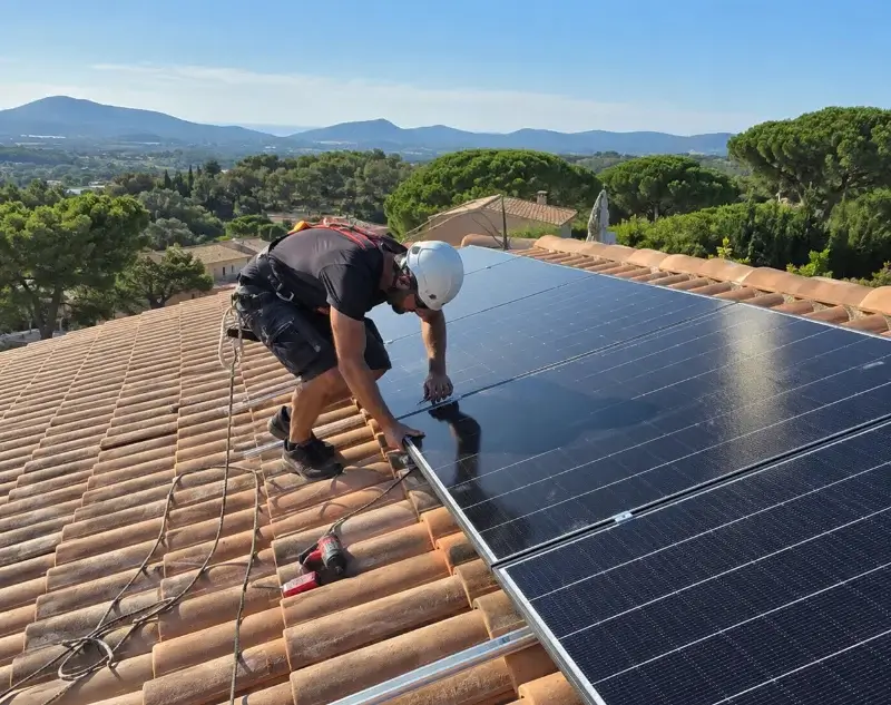 Installateur panneaux solaires Faux — pose photovoltaïque sur toiture